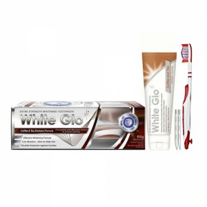 WHITE GLO balinamoji dantų pasta COFFEE & TEA, 100 ml