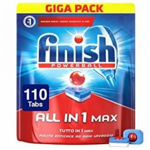 Finish All in 1 max indaplovių tabletės ,110 vnt